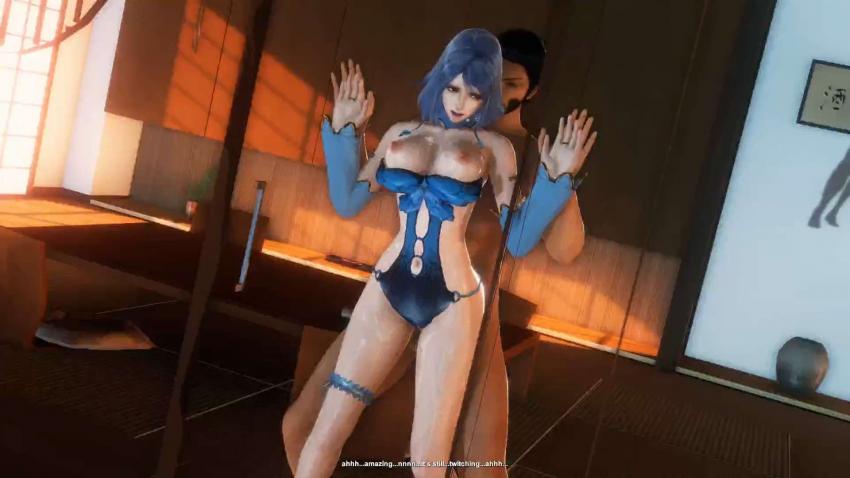 【3D同人】斗罗大陆水冰儿02：动漫女神湿身呻吟，淫穴任你抽插！