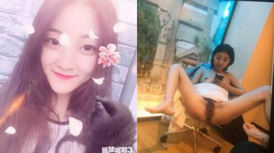 香港艺术学院校花‘小景甜’私密照外泄，清纯外表下的饥渴肉体！